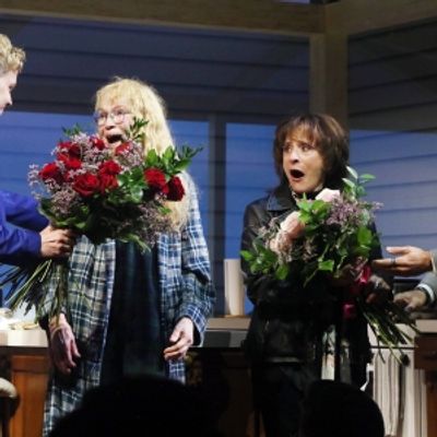 Photos: Patti LuPone and Mia Farrow Take Opening Night Bows in THE ROOMMATE