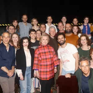 Photos: LEOPOLDSTADT Welcomes The Clinton Family And Ben Stiller Backstage For A…