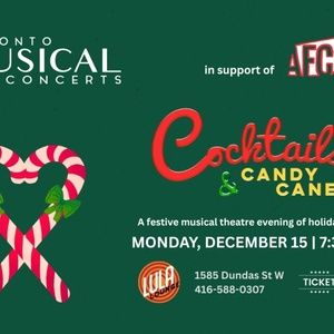 COCKTAILS & CANDY CANES Holiday Concert Will Benefit The AFC
