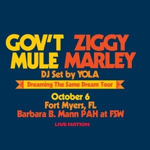 Gov't Mule & Ziggy Marley To Play Barbara B. Mann Performing Arts Hall