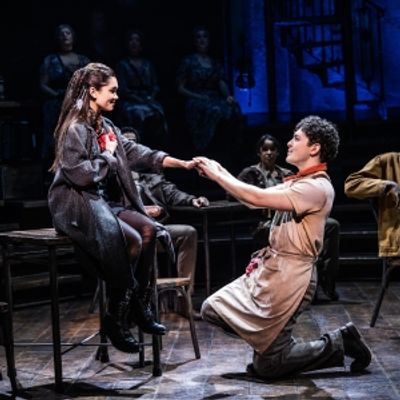 Photos: Ali Louis Bourzgui and Myra Molloy in HADESTOWN on Broadway
