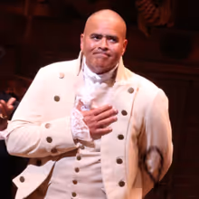 Photos: Christopher Jackson Takes First Bows in Return Engagement in HAMILTON