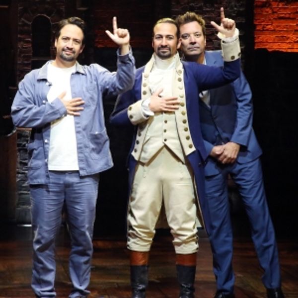 Photos: Lin-Manuel Miranda Poses With His New Wax Figure Photo