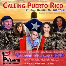 Pa'lante Theatre Company Tours CALLING PUERTO RICO to Four Connecticut Cities