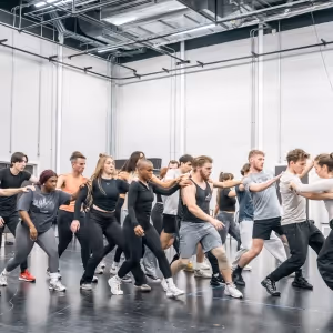 Photos: Inside Rehearsal For EVITA at Leicester's Curve