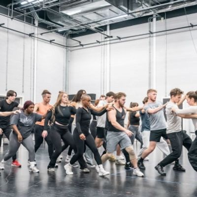Photos: Inside Rehearsal For EVITA at Leicester's Curve