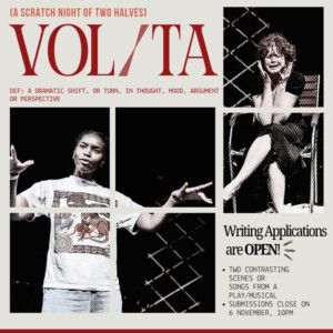 41 Degrees Productions to Present VOLTA: A Scratch Night