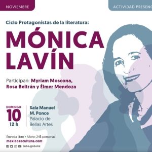 Conversarán Sobre La Obra De Mónica Lavín Dentro Del Ciclo Protagonistas De La…