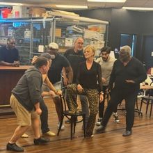 Exclusive Photos: Norm Lewis, Vicki Lewis, Sandy Bainum, And The Cast In Rehearsal Fo
