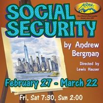 The Adobe Theater to Present SOCIAL SECURITY by Andrew Bergman