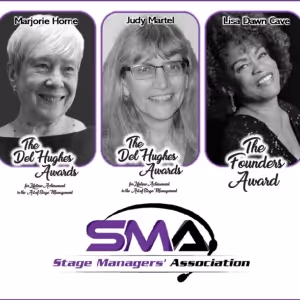 Honorees Revealed For the Stage Managers' Association Del Hughes Awards