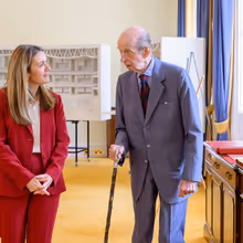 Dunard Centre Welcomes The Duke Of Kent For First Royal Visit