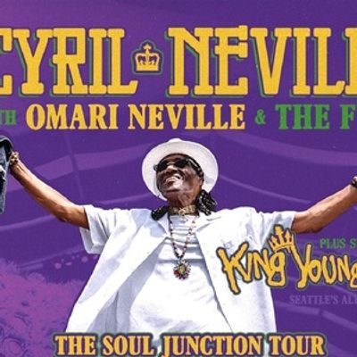 Cyril Neville, Omari Neville &amp; The Fuel, And King Youngblood Team Up For THE SOUL JUNCTION TOUR