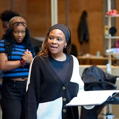 Photos: JAJA'S AFRICAN HAIR BRAIDING in Rehearsal at Lyric Hammersmith Theatre