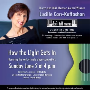 Lucille Carr-Kaffashan Performs Final Installment of her 2023/24 Singer-Songwriter…