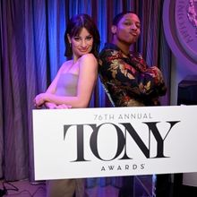 Photos: Lea Michele & Myles Frost Announce the 76th Annual Tony Awards