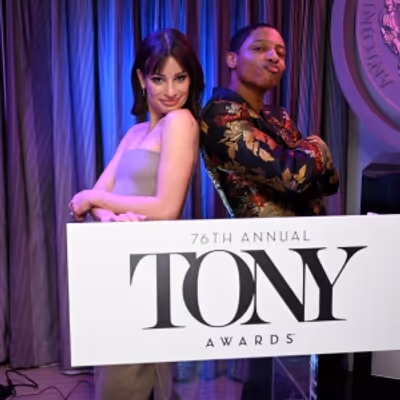 Photos: Lea Michele &amp; Myles Frost Announce the 76th Annual Tony Awards