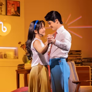 Photos: Darren Criss and Claire Kwon in MAYBE HAPPY ENDING on Broadway