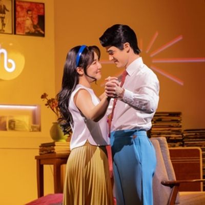 Photos: Darren Criss and Claire Kwon in MAYBE HAPPY ENDING on Broadway