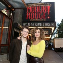 Photos: MOULIN ROUGE! Stars Solea Pfeiffer & John Cardoza Meet the Press