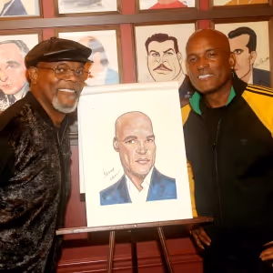Photos: Director Kenny Leon Gets His Sardi's Portrait