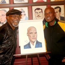 Photos: Director Kenny Leon Gets His Sardi's Portrait