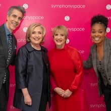 Photos: Patti LuPone Joins Hillary Clinton for Live Taping of YOU AND ME BOTH Podcast