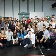 Photos: Shah Rukh Khan Visits COME FALL IN LOVE - The DDLJ Musical Rehearsals