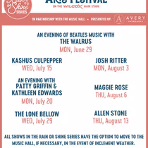RAIN OR SHINE SERIES to Return at Prescott Park Arts Festival