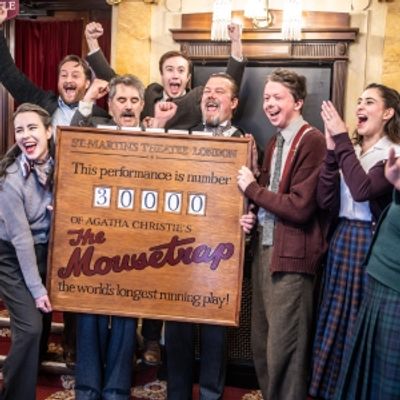 Photos: THE MOUSETRAP Celebrates Guinness World Record Breaking 30,000th Performance