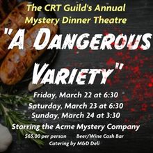 Cortland Rep Will Host Annual Mystery Dinner Theatre