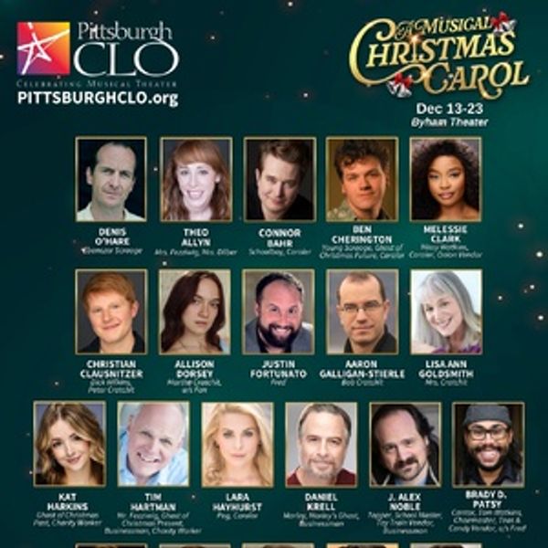 Pittsburgh CLO Unveils Cast For The 33rd Annual A MUSICAL CHRISTMAS CAROL Photo