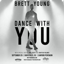 Brett Young Brings His DANCE WITH YOU Tour To The Sanford Pentagon, June 23