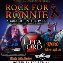 ROCK FOR RONNIE Concert in the Park Will Feature Lita Ford, Led Zepagain, and More
