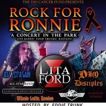 ROCK FOR RONNIE Concert in the Park Will Feature Lita Ford, Led Zepagain, and More