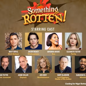 Matt Doyle, Jacob Dickey, and More Will Lead SOMETHING ROTTEN! at The Muny