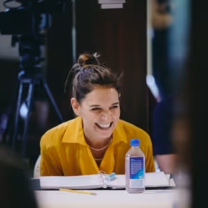 Photos: Katie Holmes, Jim Parsons & the Cast of OUR TOWN Take Rehearsal Field Trip