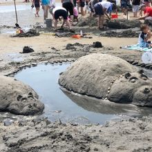 Milford Arts Council Hosts 46th Annual Sand Sculpture Contest at Walnut Beach in Milf