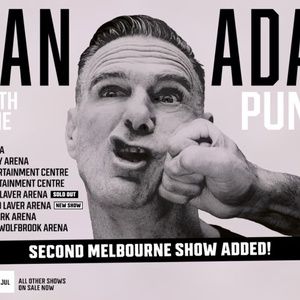 Bryan Adams ROLL WITH THE PUNCHES Tour to Add Second Melbourne Show Video
