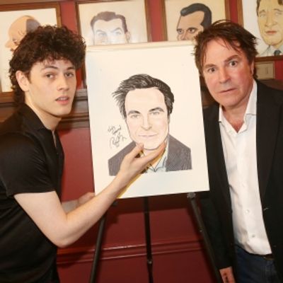 Photos: BACK TO THE FUTURE&#039;s Roger Bart Has Sardi&#039;s Caricature Unveiled
