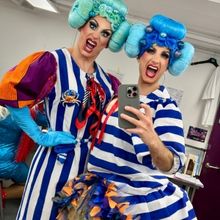 Producer Steps On As Ugly Sister In King's Head Theatre Adult Pantomime