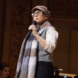 Photos: Inside MERRY AND BRIGHT Rehearsal With Jessica Vosk And The New York Pops