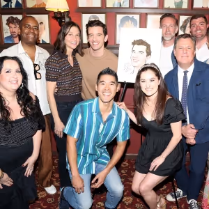 Photos: Michael Urie Unveils Sardi's Caricature