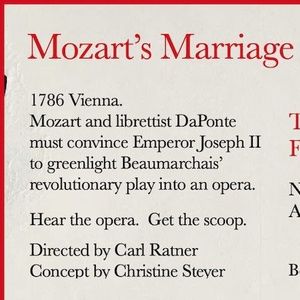 THE MARRIAGE OF FIGARO to Open in Oak Park with Bellissima Opera