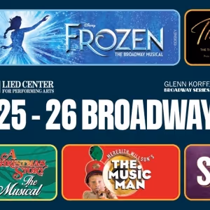 SUFFS, FROZEN, and More Set For Lied Center's 2025/26 Season