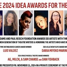 2024 IDEA AWARDS FOR THEATRE Recipients Announced