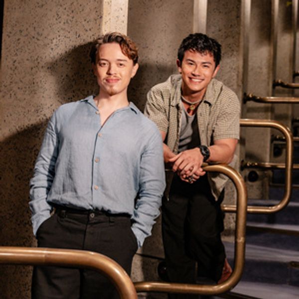 Full Cast Set For DEATH NOTE THE MUSICAL at the Barbican Theatre Photo