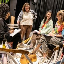 Photos: In Rehearsal for THREE HENS IN A BOAT World Premiere