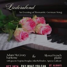 LIEDERABEND: AN EVENING OF GERMAN SONG Comes To Westwood This October