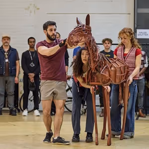Photos: WAR HORSE in Rehearsal at the National Theatre